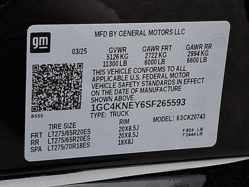 Certified 2025 Chevrolet Silverado 2500 LT w/ Trail Boss Package AWD/4WD image 27