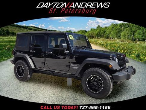 Certified 2016 Jeep Wrangler Unlimited Sport w/ Quick Order Package 24S AWD/4WD image 1