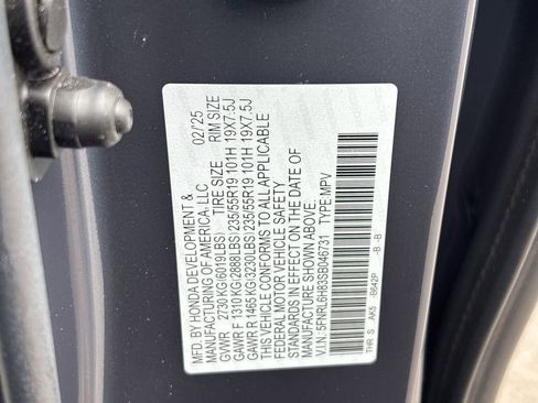 Used 2025 Honda Odyssey Touring image 34