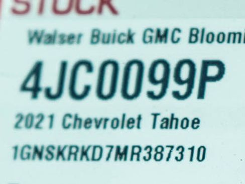 Used 2021 Chevrolet Tahoe RST w/ Rear Media and Nav Package AWD/4WD image 32