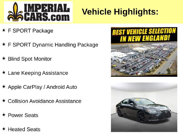 Used 2022 Lexus ES 350 F Sport FWD image 8