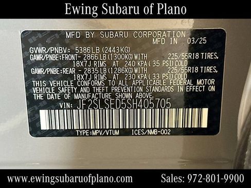 Used 2025 Subaru Forester Premium AWD/4WD image 35