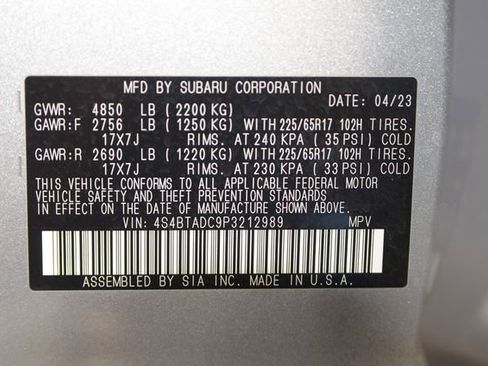 Used 2023 Subaru Outback Premium image 33