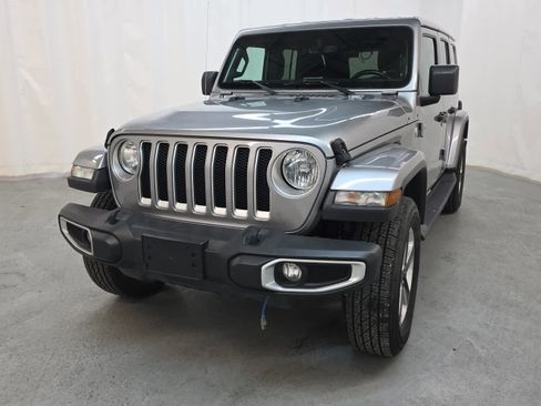 Used 2020 Jeep Wrangler Unlimited Sahara w/ Uconnect 4C Nav & Sound Group image 1