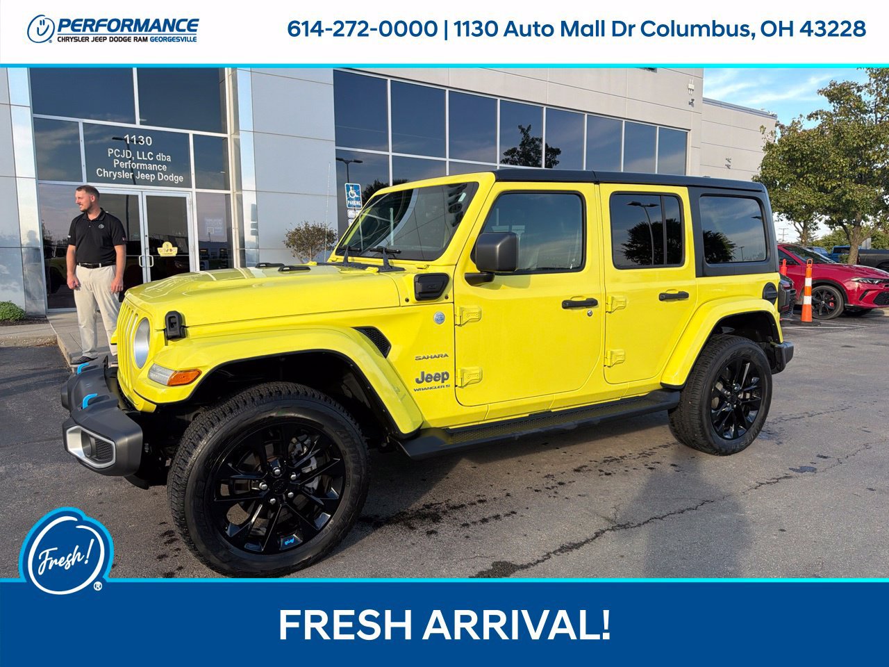 Used 2023 Jeep Wrangler Unlimited Sahara w/ Cold Weather Group AWD/4WD image 5