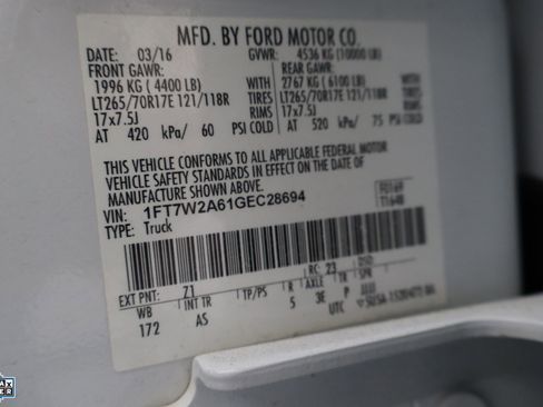 Used 2016 Ford F250 XL w/ XL Appearance Package image 32