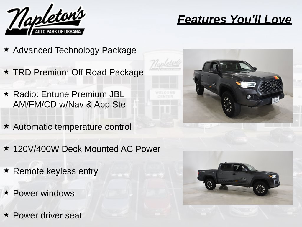 Used 2021 Toyota Tacoma TRD Off-Road w/ TRD Premium Off Road Package AWD/4WD image 8