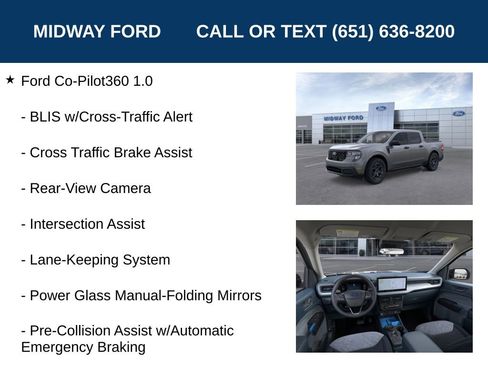 New 2025 Ford Maverick XLT w/ XLT Luxury Package image 13