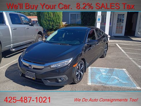 Used 2017 Honda Civic Touring image 1
