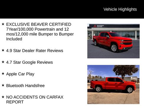 Used 2021 Chevrolet Silverado 1500 Custom image 5