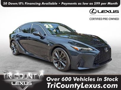 Certified 2023 Lexus IS 350 F Sport w/ Memory Package