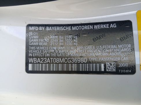 Used 2021 BMW 430i Convertible w/ Convenience Package image 10