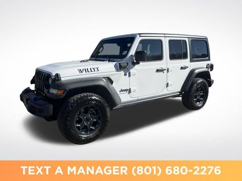 Used 2023 Jeep Wrangler Unlimited w/ 8.4" Radio Group AWD/4WD image 1