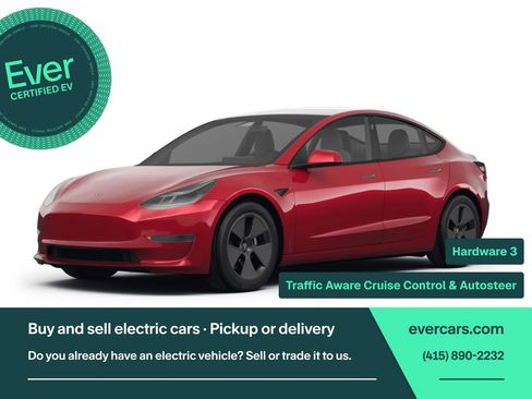 Used 2022 Tesla Model 3 Long Range AWD/4WD image 1