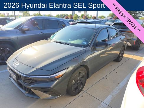 Certified 2026 Hyundai Elantra Sport w/ Cargo Package FWD image 1