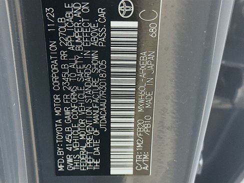 Used 2024 Toyota Prius LE image 12