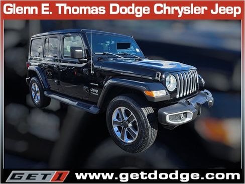 Certified 2022 Jeep Wrangler Unlimited Sahara image 1