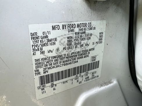 Used 2011 Ford Edge Limited w/ 302A Rapid Spec Order Code FWD image 44