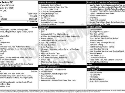 Used 2023 Kia Seltos EX image 17