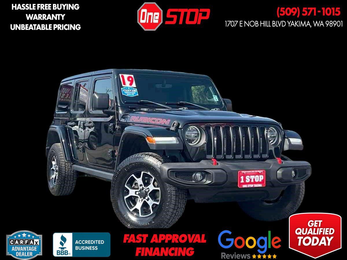 Used 2019 Jeep Wrangler Unlimited Rubicon AWD/4WD image 1