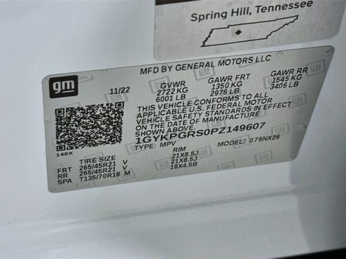 Used 2023 Cadillac XT6 Sport w/ Technology Package AWD/4WD image 36