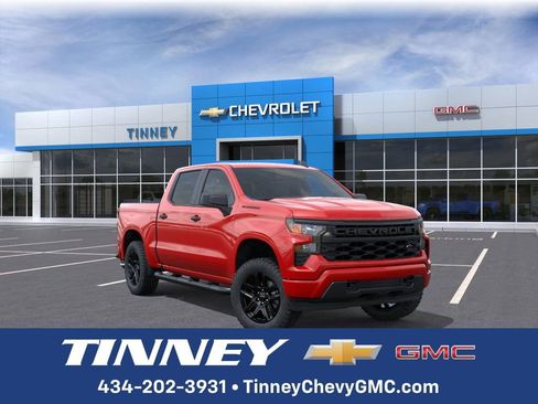 New 2026 Chevrolet Silverado 1500 Custom w/ Turbomax Blackout Package image 1