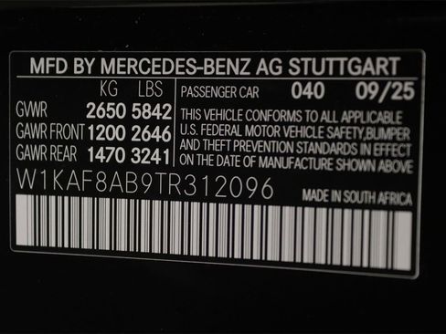 New 2026 Mercedes-Benz C 36 AMG S image 14