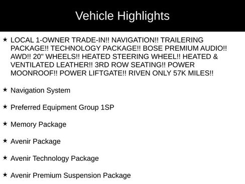 Used 2021 Buick Enclave Avenir w/ Avenir Technology Package image 5