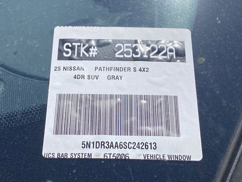 Used 2025 Nissan Pathfinder S w/ Cargo Package FWD image 13