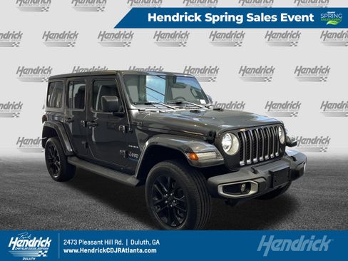 Used 2021 Jeep Wrangler Unlimited Sahara w/ Cold Weather Group image 1