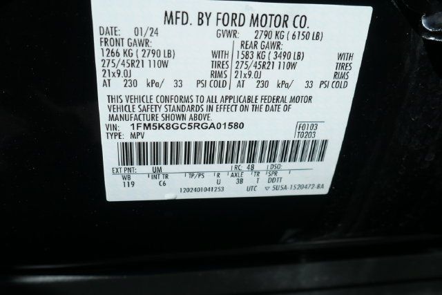 Used 2024 Ford Explorer ST w/ Equipment Group 401A AWD/4WD image 30