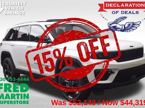 New 2025 Jeep Grand Cherokee Limited w/ Black Appearance Package AWD/4WD image 1