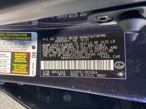 Used 2025 Lexus ES 300h w/ Premium Package FWD image 21