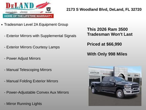 Used 2026 RAM 3500 Tradesman AWD/4WD image 18