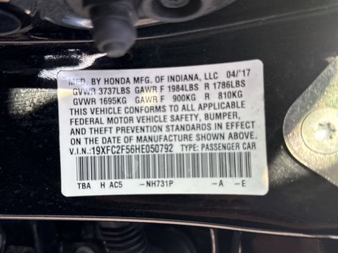 Used 2017 Honda Civic LX image 30