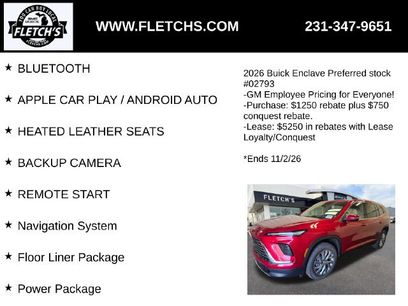 New 2026 Buick Enclave Preferred w/ Power Package