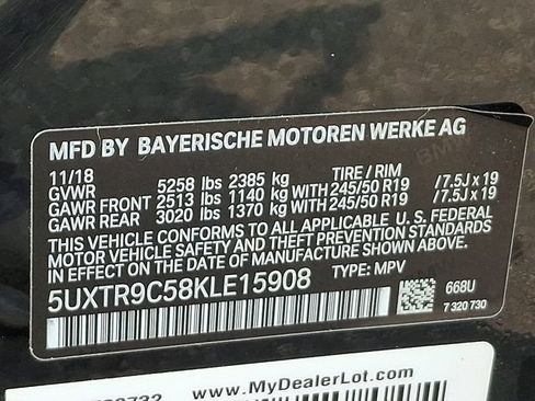 Used 2019 BMW X3 xDrive30i w/ Premium Package AWD/4WD image 30