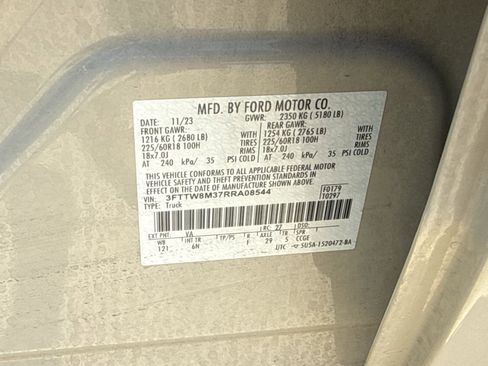 Used 2024 Ford Maverick Lariat FWD image 33