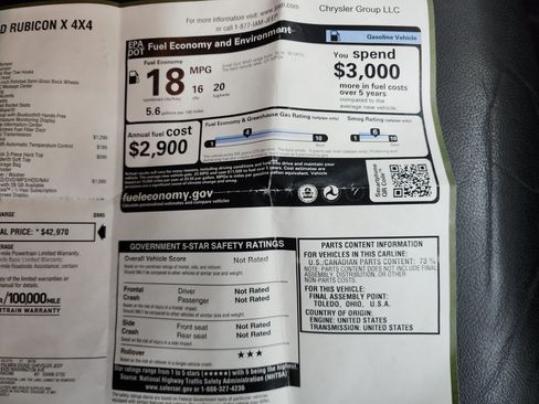 Used 2014 Jeep Wrangler Unlimited Rubicon AWD/4WD image 53