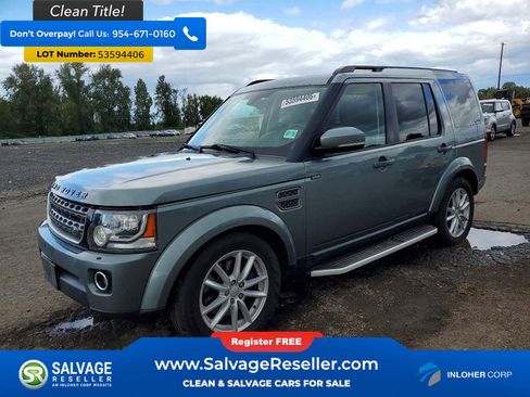 Used 2016 Land Rover LR4 AWD/4WD image 1