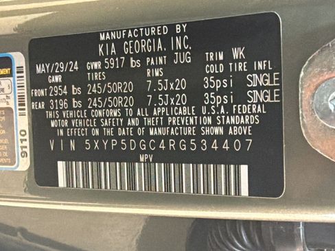 Used 2024 Kia Telluride SX X-Line AWD/4WD image 25