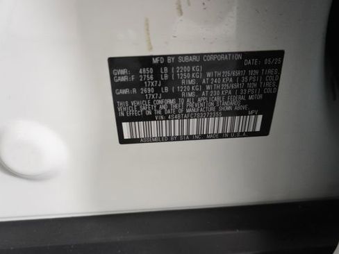 Certified 2025 Subaru Outback Premium image 22