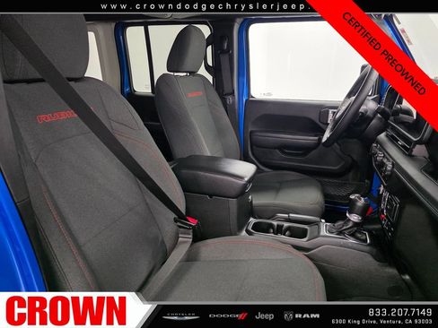 Certified 2025 Jeep Wrangler Unlimited Rubicon AWD/4WD image 12