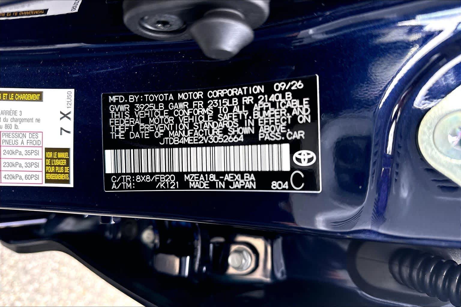 New 2027 Toyota Corolla LE FWD image 22