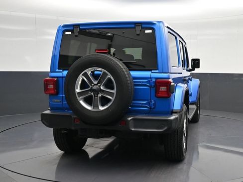 Used 2023 Jeep Wrangler Unlimited Sahara w/ LED Lighting Group AWD/4WD image 2