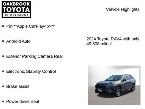 Used 2024 Toyota RAV4 XLE FWD image 5