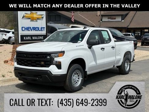 New 2026 Chevrolet Silverado 1500 W/T w/ Work Truck Package AWD/4WD image 1