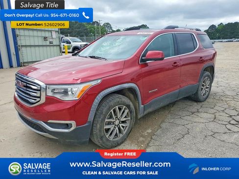 Used 2019 GMC Acadia SLE FWD image 1