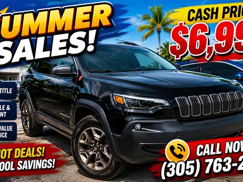 Used 2019 Jeep Cherokee Trailhawk w/ Comfort/Convenience Group AWD/4WD image 1