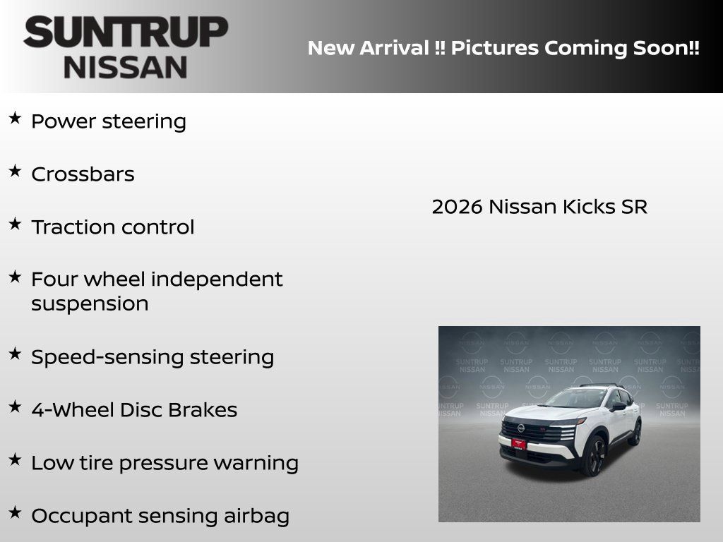 Certified 2026 Nissan Kicks SR w/ Cold Weather Package AWD/4WD image 12